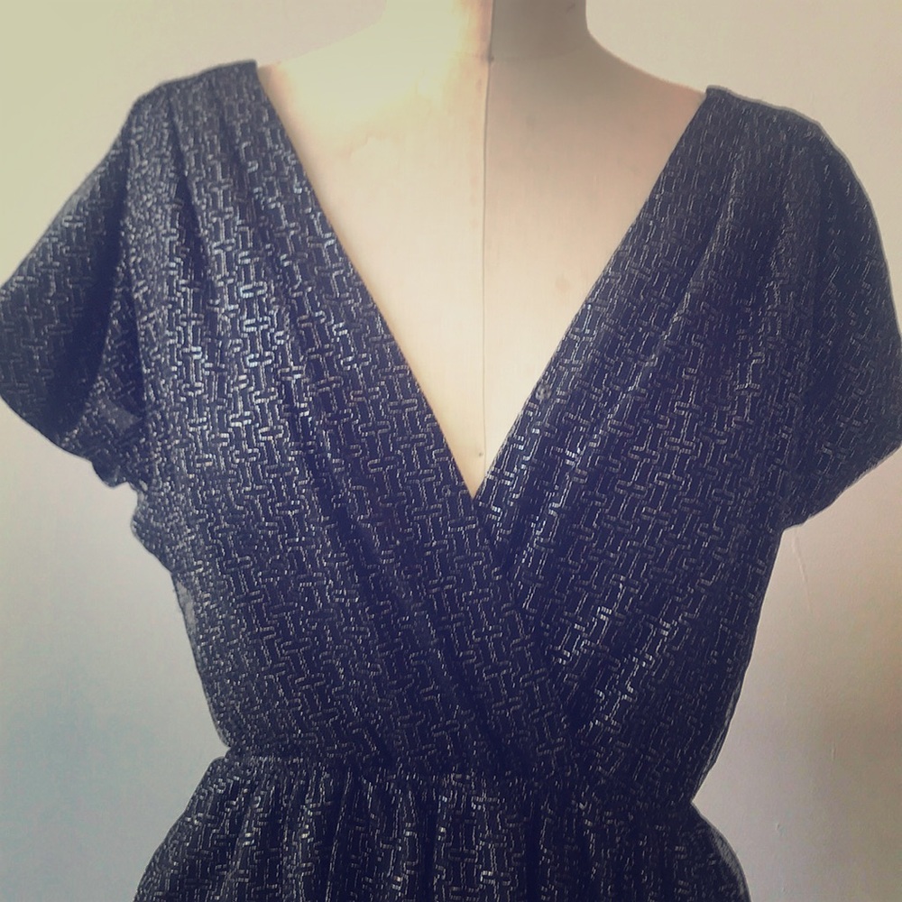 BCBG generation low cut, sparkle party dress.